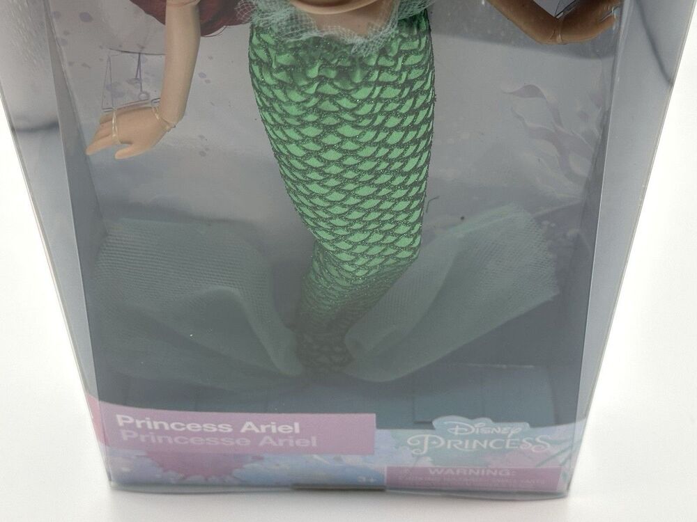 Disney Store Exclusive Princess Ariel 12” Classic Doll w/Ring The Little Mermaid - Picture 9 of 9